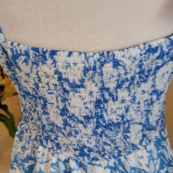 Sweet Floral Maxi Dress with Flutter Sleeves - Picture 9 of 13